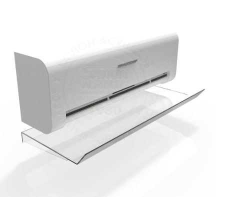 Defletores Para Ar-Condicionado de Acrílico em BH. Solução inteligente, simples de instalar, visualmente discretos!